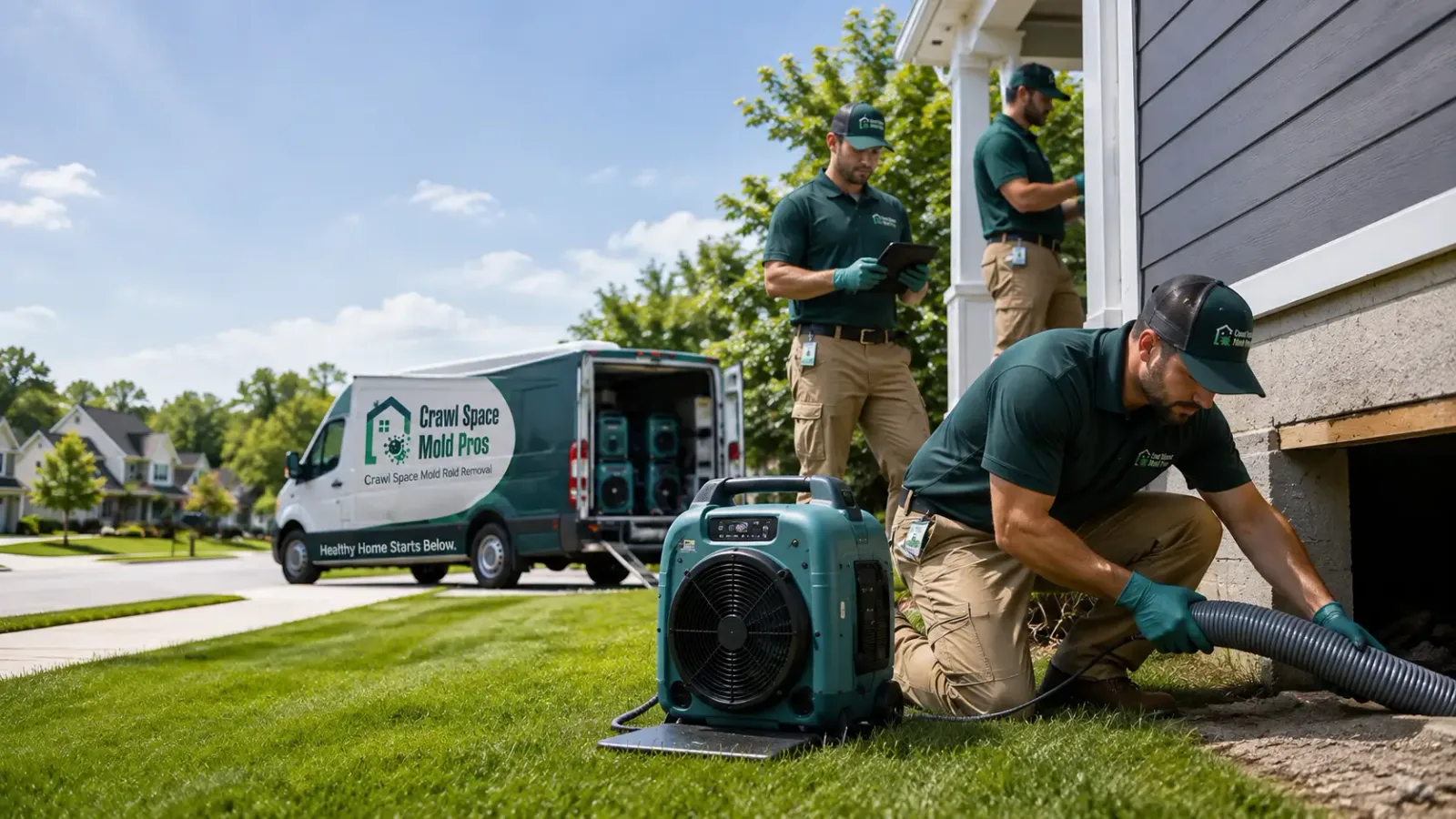 Crawl Space Mold Removal in Auburn, WA